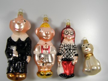 Skleněná figurka sada Hurvínek