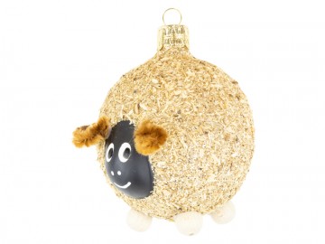 Vánoční ozdoba zvířátko piliny, ovce
