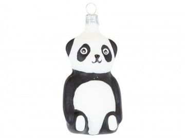 Vánoční ozdoba zvířátko skořápka, panda
