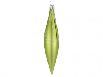 Vánoční raketa olivová, ornament