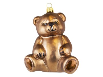 Skleněná figurka, medvídek Skleněná figurka, medvídek