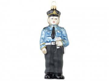 Skleněná figurka, policie, tradiční